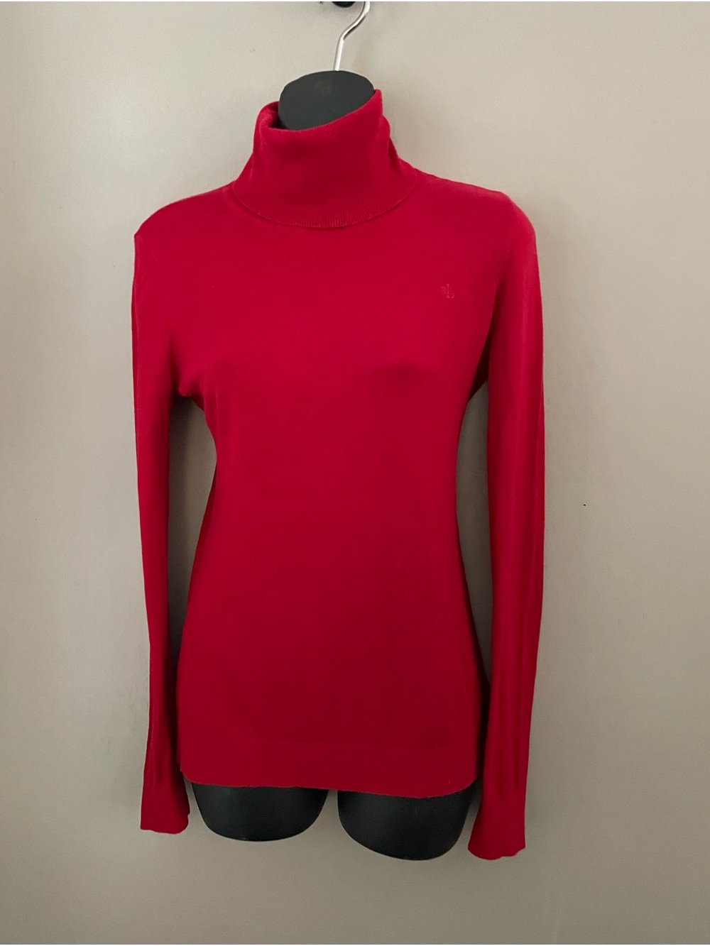 Ralph Lauren Red Turtleneck Sweater